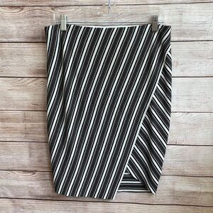 BAILEY 44 STRIPED KNIT SKIRT‎